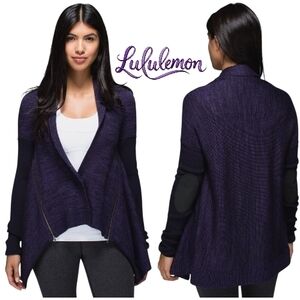 LULULEMON Wrap It Up Merino Wool Sweater Cardigan